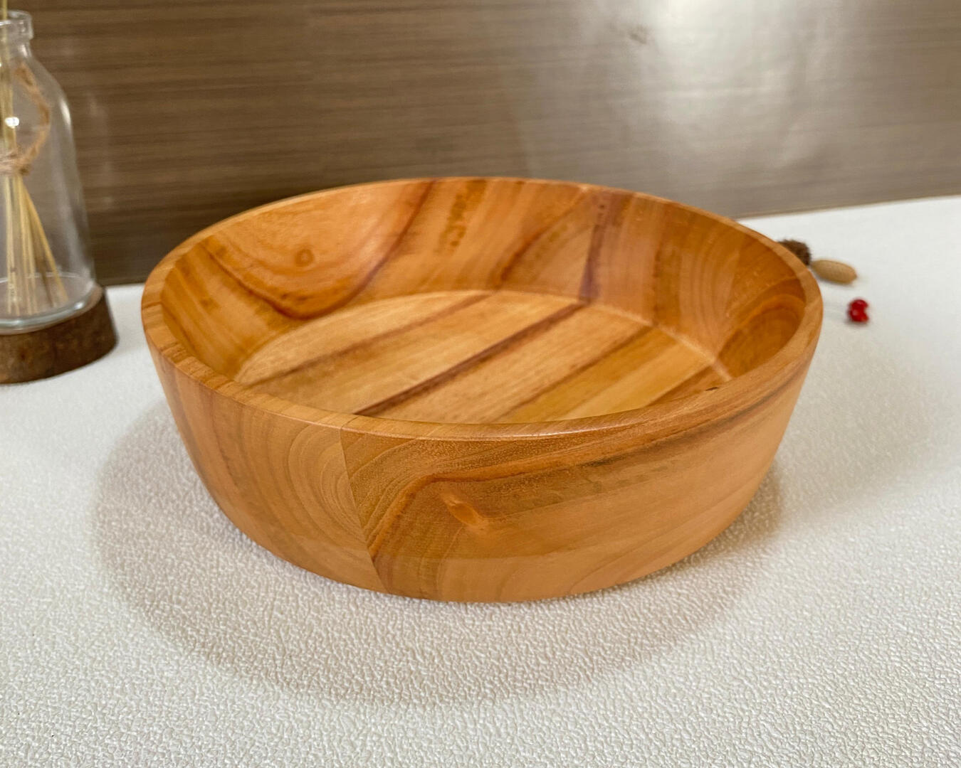 Nampan Kayu Hexagonal